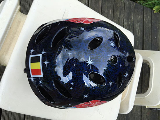Helmet Dave Toro Rosso