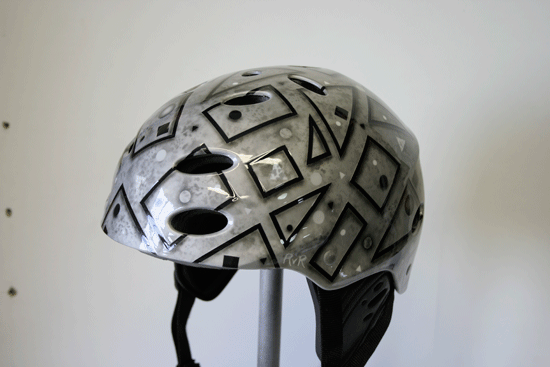 Airbrush Basic shapes Helmet