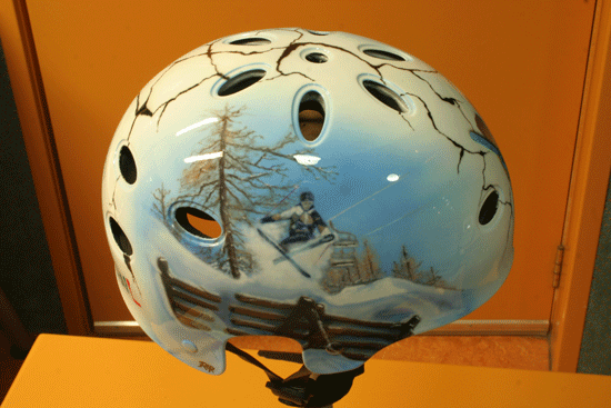 Airbrush Wakeboard / Ski Helmet