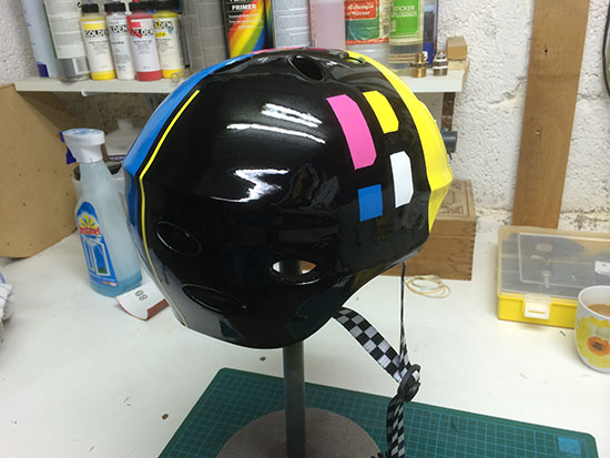 Airbrush Helm Poederbaas Simon 2