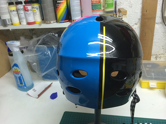 Airbrush Helm Poederbaas Simon 2